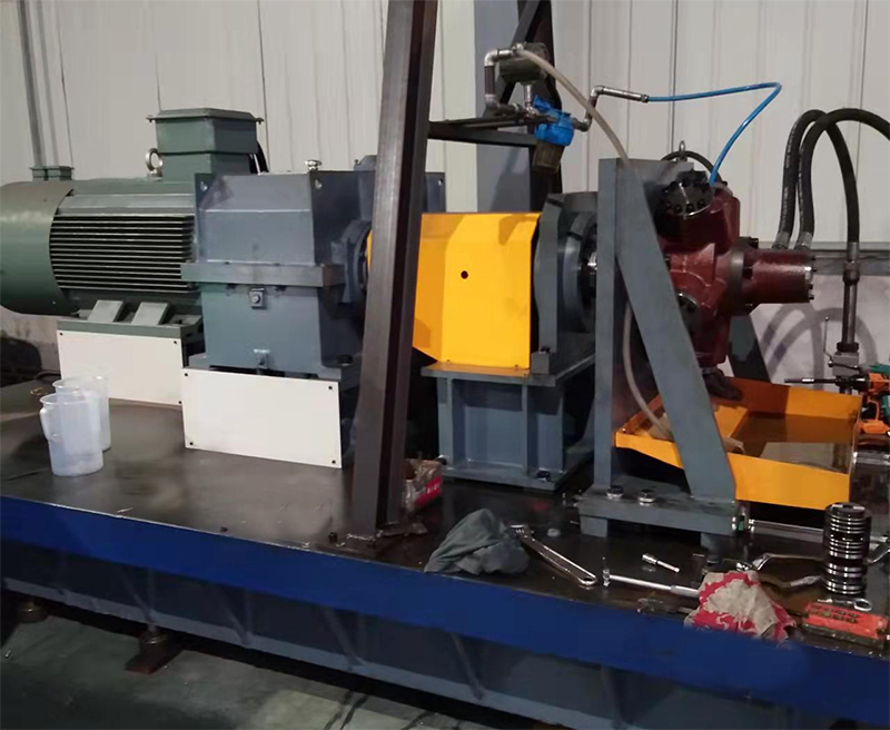 液壓馬達測試臺的使用